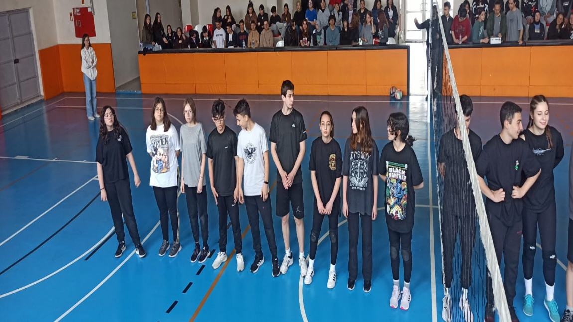 Okulumuzda Voleybol Turnuvası Düzenlendi