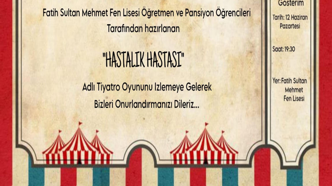 TİYATRO OYUNU SAHNELENDİ